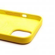 Чехол-накладка ORG Silicone Case SafeMag с анимацией для Apple iPhone 13 (цедра лимона) — 3