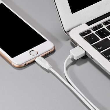 Кабель Hoco X1 Rapid для Apple (USB - Lightning) белый &mdash; 3