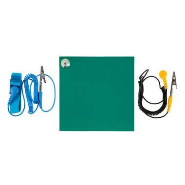 Коврик антистатический KS-6362 200х200 мм с браслетом и гарнитурой — 2