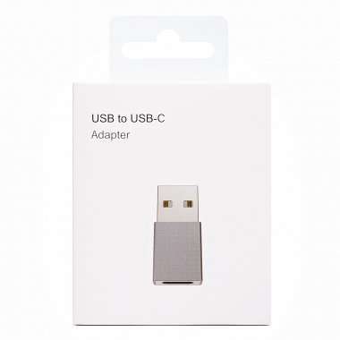 Адаптер (переходник) MH301 (USB - Type-C) (серый) — 2