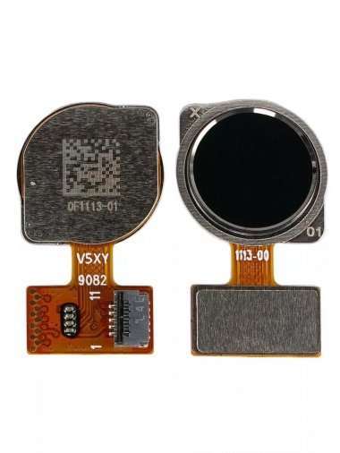 Шлейф для Xiaomi Redmi Note 7 + сканер отпечатка пальца (черный) &mdash; 2