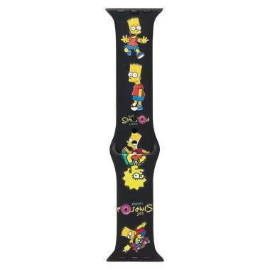 Ремешок WB для Apple Watch 44 mm силиконовый (рисунок) — 1