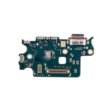 Шлейф для Samsung Galaxy S22 (S901B) плата на разъем зарядки/разъем SIM/микрофон &mdash; 2