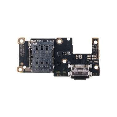 Шлейф для Xiaomi 11T Pro плата на разъем зарядки/разъем SIM/микрофон &mdash; 1