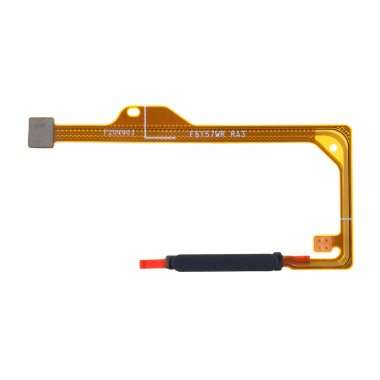 Шлейф для Huawei Honor 10X Lite + сканер отпечатка пальца (черный) &mdash; 1