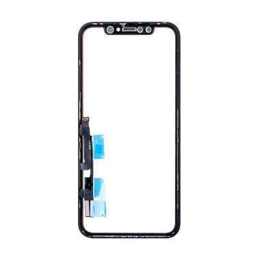 Стекло в сборе с тачскрином и OCA пленкой для Apple iPhone XR (черное) &mdash; 2