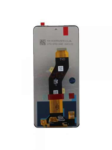 Дисплей с тачскрином для Tecno Spark 20 (черный) (AAA) — 4