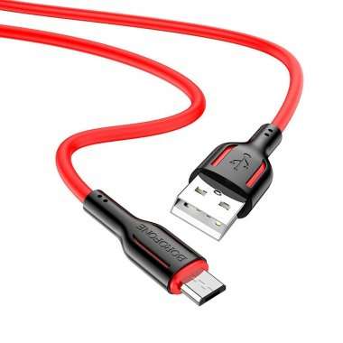 Кабель Borofone BX63 (USB - micro-USB) (красный) — 4