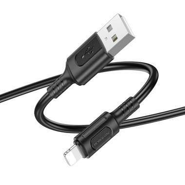 Кабель Borofone BX111 Feliz (USB - lightning) (черный) — 4