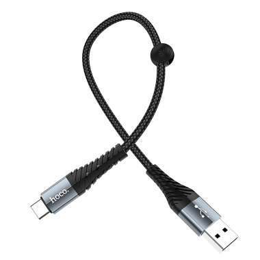 Кабель Hoco X38 Cool (USB - Type C) (черный) — 4