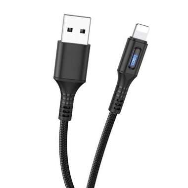 Кабель Hoco U79 (USB - lightning) 120см (черный) — 1