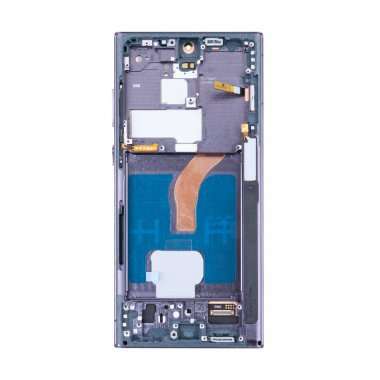 Дисплейный модуль с тачскрином для Samsung Galaxy S22 Ultra (S908B) (черный) (OLED) — 1