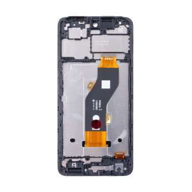 Дисплейный модуль с тачскрином для Tecno Spark 20C (черный) &mdash; 1