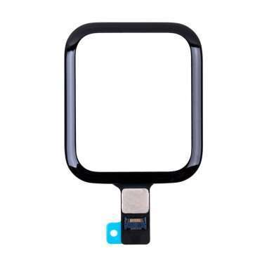 Стекло с тачскрином для Apple Watch 4 40 mm в сборе с OCA пленкой (черное) — 2