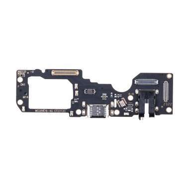 Шлейф для OPPO A78 4G плата на разъем зарядки/разъем гарнитуры/микрофон &mdash; 2