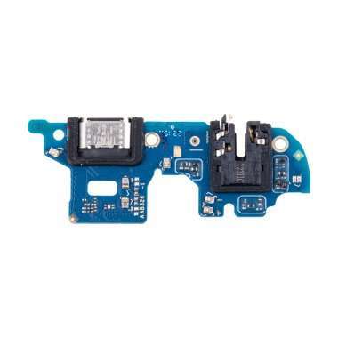 Шлейф для Realme C35 плата на разъем зарядки/разъем гарнитуры/микрофон премиум — 1