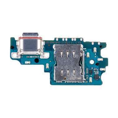 Шлейф для Samsung Galaxy S21 FE (G990B) плата на системный разъем/разъем SIM/микрофон &mdash; 1