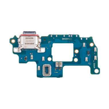 Шлейф для Samsung Galaxy S24 FE (S721B) плата на разъем зарядки/разъем SIM/микрофон премиум &mdash; 1