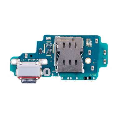 Шлейф для Samsung Galaxy S24 Ultra (S928B) плата системный разъем/разъем SIM/микрофон - Премиум — 2