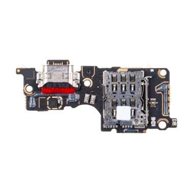 Шлейф для Vivo V25 Pro плата на разъем зарядки/разъем SIM/микрофон &mdash; 1