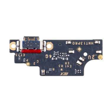 Шлейф для Xiaomi Poco M6 Pro 4G плата на разъем зарядки/микрофон &mdash; 1