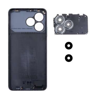 Задняя крышка для Realme Note 50 (черная) премиум &mdash; 1