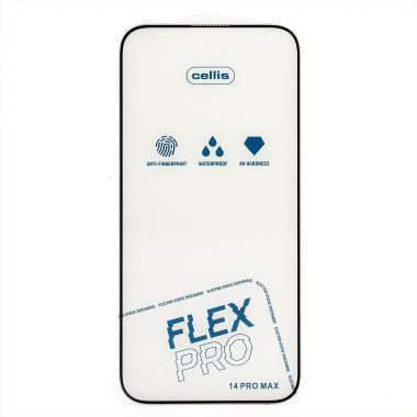 Защитное стекло Cellis для Apple iPhone 14 Pro Max (черное) — 1