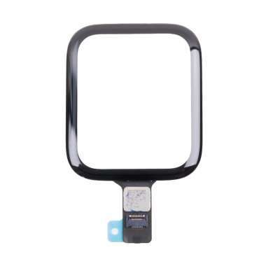 Стекло для Apple Watch 4 40 mm с тачскрином и OCA пленкой (черное) — 2