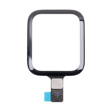 Стекло для Apple Watch 5 40 mm с тачскрином и OCA пленкой (черное) — 2