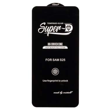 Защитное стекло Activ 3D с отпечатком пальца для Samsung Galaxy S25 (S936B) (черное) — 1